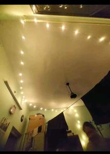 Yellow And White String Lights For Home Decoration