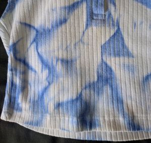 Blue Crop Top For Girls!