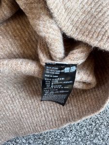 Uniqlo Quarter Zip Knit Sweater