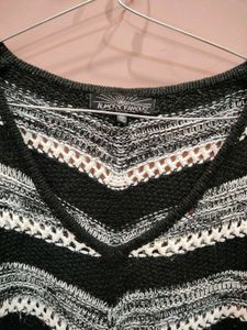 Striped Knit Sweater