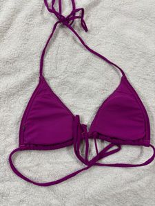 Purple Bikini Top