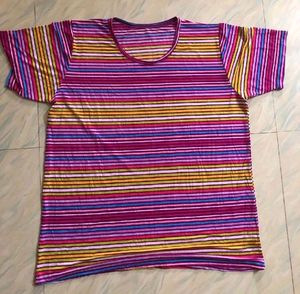 MULTI COLOUR T SHIRT (WOMAN'S)