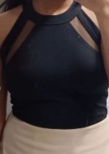 Sleek Black Tank Top