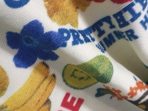 Tropical Print One-Piece Swimsuit
