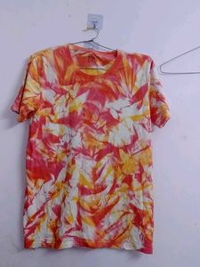 Tie-Dye T-Shirt,used,slightly