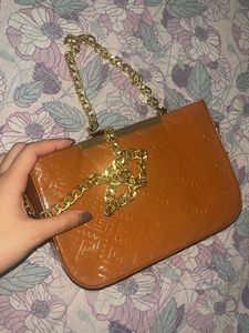 Brown sling Bag