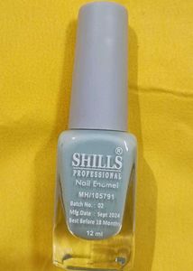 Icy Blue Nail Paint By Shills Professional