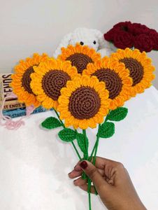 Crochet Sunflower 🌻