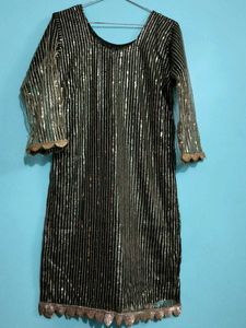 Elegant Embellished Kurta plazo suit