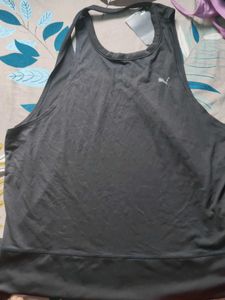 Studio Open Black Tank