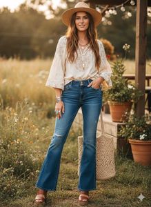 👖 American Eagle "Artist" Flare Jeans