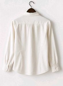 Classic White Button-Down Shirt