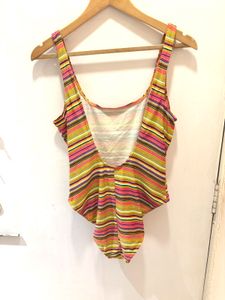 Striped One-Piece Swimsuit