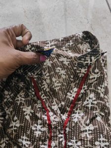 Pink Embroidered Kurta Set