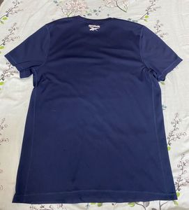 Reebok Men Navy Blue Prime Brand Logo Print Sustai