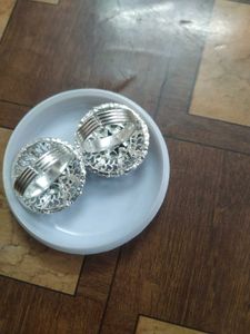 beautiful pur silver toe rings💗