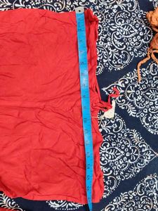 Elegant Red Ethnic Gown