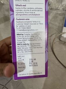 Plum Vanilla Vibes Body Mist