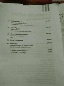 Cbse Class 12 Mathematics 10 year Chapterwise Book