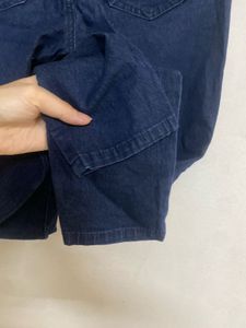 vero moda navy blue slim jeans