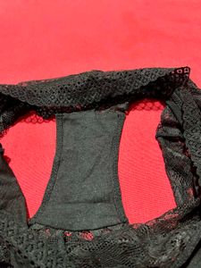 H&amp;M Black Lace Boyshort (Size/M