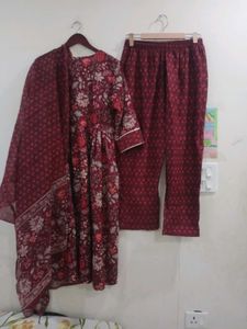 Partywear Alvami brand new Maroon Kurta Se