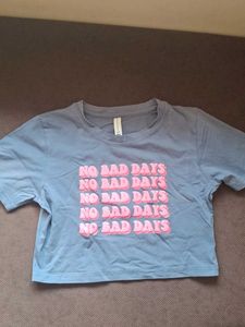 printed tshirt no bad days
