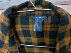 Forever 21💓 Checkerd Shirt For Girls