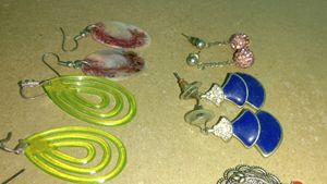 Combo Of 9 Long Earrings