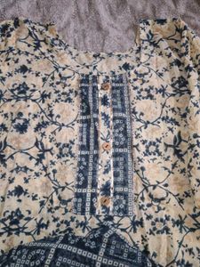 Glittery Kurta With Pant Partywear For Women
