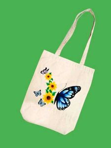 Hand-painted Tote Bag