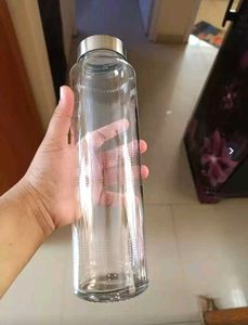 Glass Water Bottle