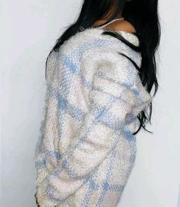 Cozy Plaid Sweater