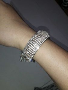 Sparkling Rhinestone Bangle