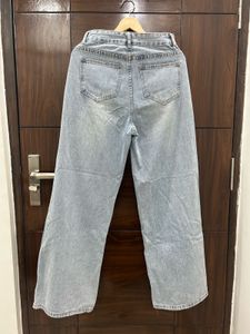 Urbanic Light Wash Wide Leg Jeans
