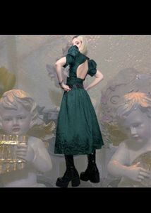 Vintage Beauty Cottagecore Peasant Style Dress