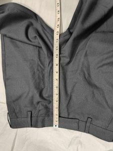 Thick Grey Formal Trousers