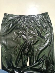 Shiny Black Pants