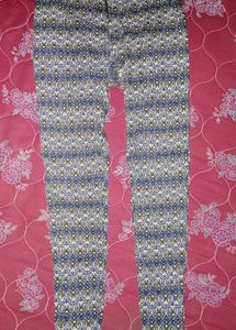 Pant With Floral Flowers