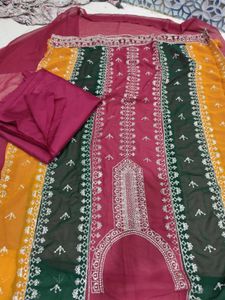 Festive Wear Gorgette Suit Sale