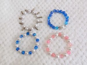 Beaded Bracelet Set of 4