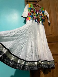 Women A-line Kurta Frock Style