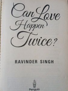 Can Love Happen Twice By Ravindra Singh