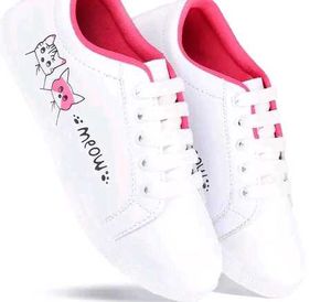 New Cat Print Shoes
