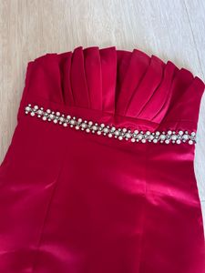 Red Strapless Party Dress DO NOT BARGAIN