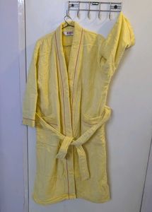 SPACES Yellow Bath Robe