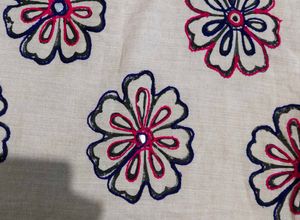 Floral Print Kurta