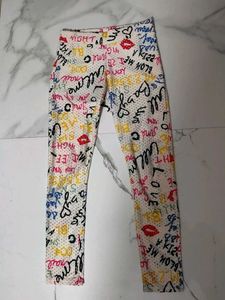 Funky Graphic Print Leggings