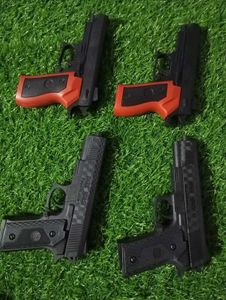 (Pack Of 4)  Toy Gun With Free Bullets Fix Rate