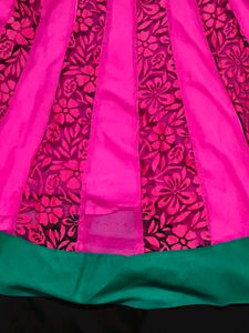 Girls&#39; Pink Ethnic Dress